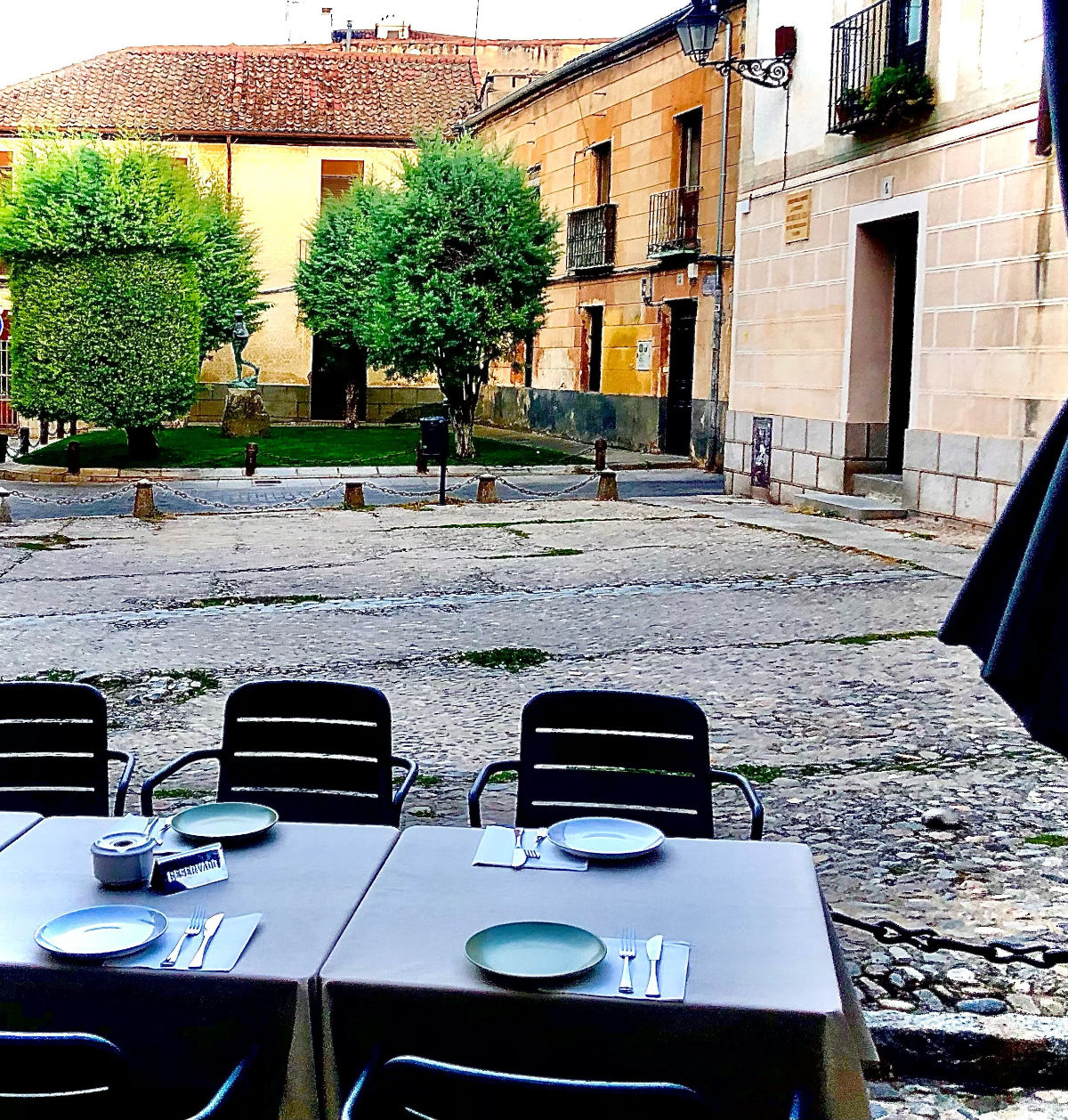 Terraza Bar Casa Seve: Segovia.